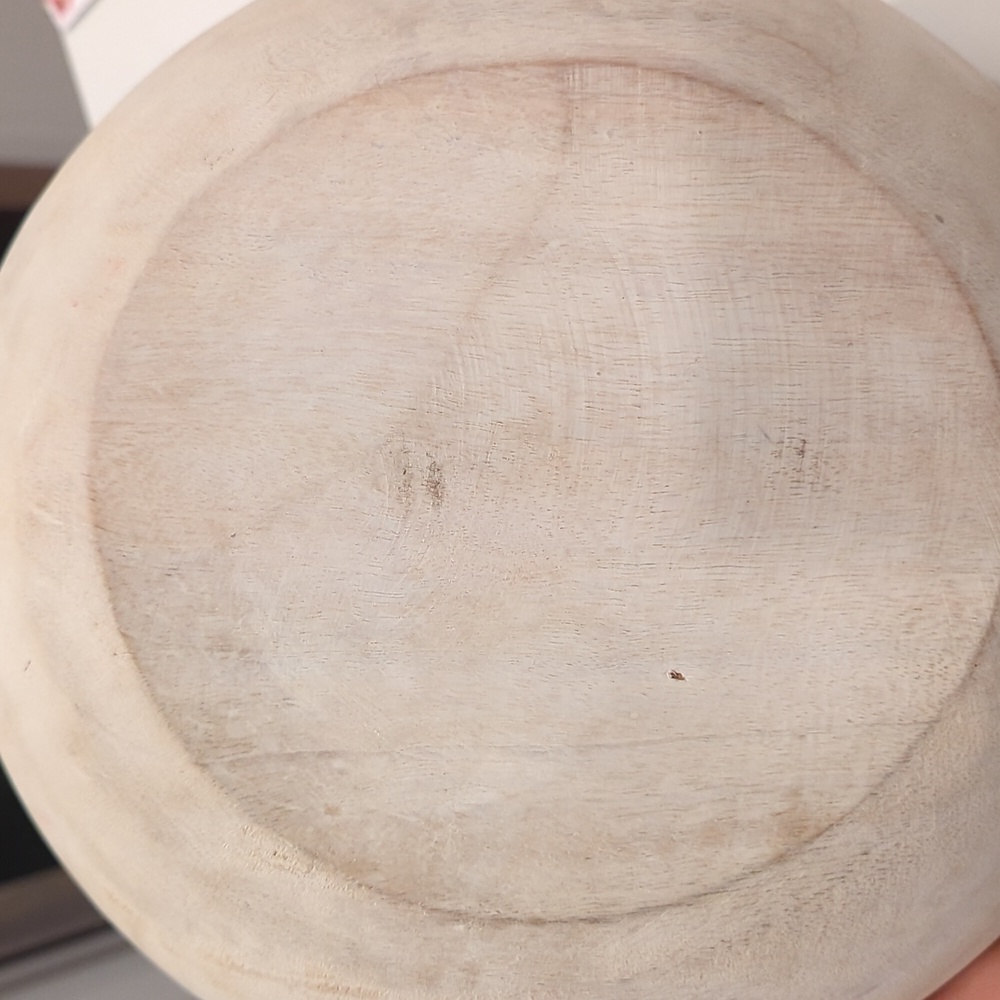 Rustic Wooden Bowl - Picture 5 of 8